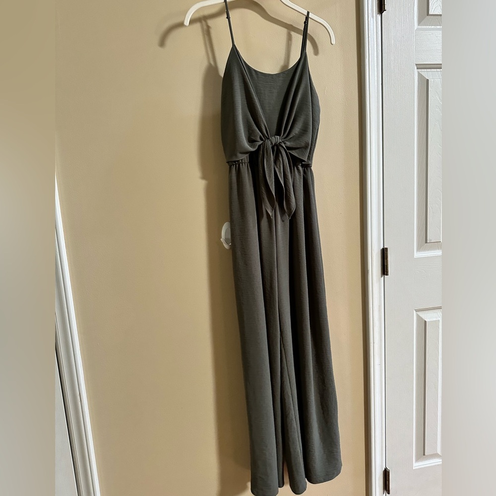 Everly Green Jumpsuit
